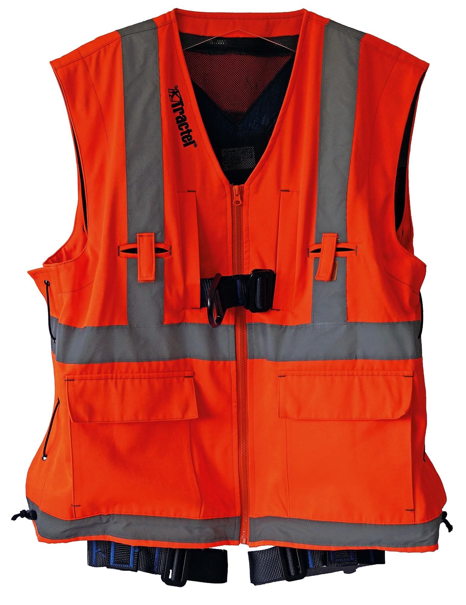 Harnais HT45 avec veste réfléchissante orange