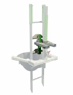 3M™ DBI-SALA® Confined Space Adjustable Ladder Bracket 8518506