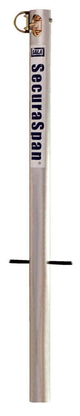 3M™ DBI-SALA® SecuraSpan™ Pour-in-Place/Fasten-in-Place HLL Stanchion 7400203, 1 ea