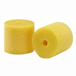 3M™ E-A-RLINK™ Foam Plug-With-Hole Eartips 5A 420-2033, 1/2 Inch Height, 0.100 in Hole, 10,000 EA/Case