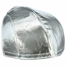 3M™ Elevated Temperature Aluminum Front Helmet Cover, FC1-AL, Silver, 60 EA/Case