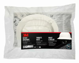 3M™ Full-Brim Non-Vented Hard Hat with Ratchet Adjustment, CHH-FB-R-W6-PS, 6/case