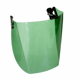 3M™ Green Polycarbonate Faceshield V2B-10P 10 EA/Case