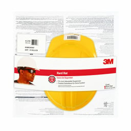 3M™ Non-vented Hard Hat with Pinlock Adjustment, Yellow 91296-80025T 12/case