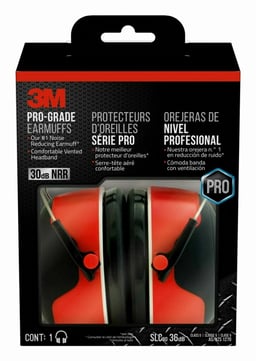 3M™ Pro-Grade Earmuff 90565-4DC-PS, 4 each/case