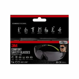 Lunettes de sécurité 3M™ SecureFit™ 400, verre gris