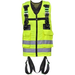 REFLEX 1, Harnais Gilet haute visibilité jaune