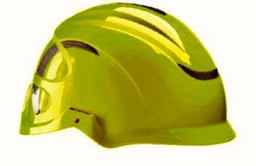 Casque fluo haute visibilité